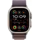 Умные часы Apple Watch Ultra 2 LTE 49 мм (титановый корпус, титановый/индиго, текстильный ремешок размера L)