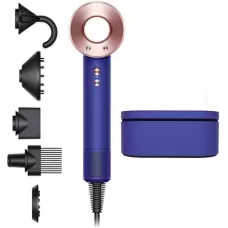 Фен Dyson HD08 Supersonic Синий/розовое золото