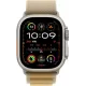 Умные часы Apple Watch Ultra 2 LTE 49 мм (титановый корпус, титановый/бежевый, ремешок из полиэстера L)